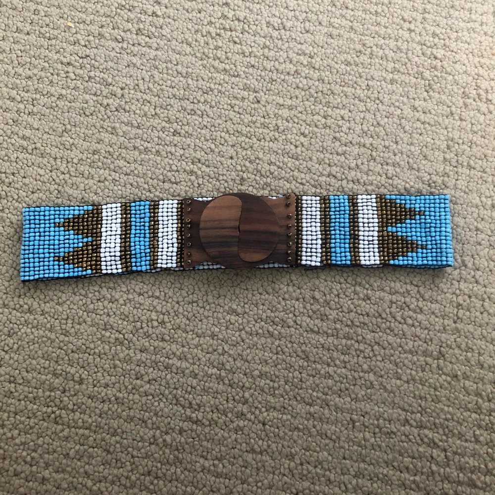 Beaded belt
